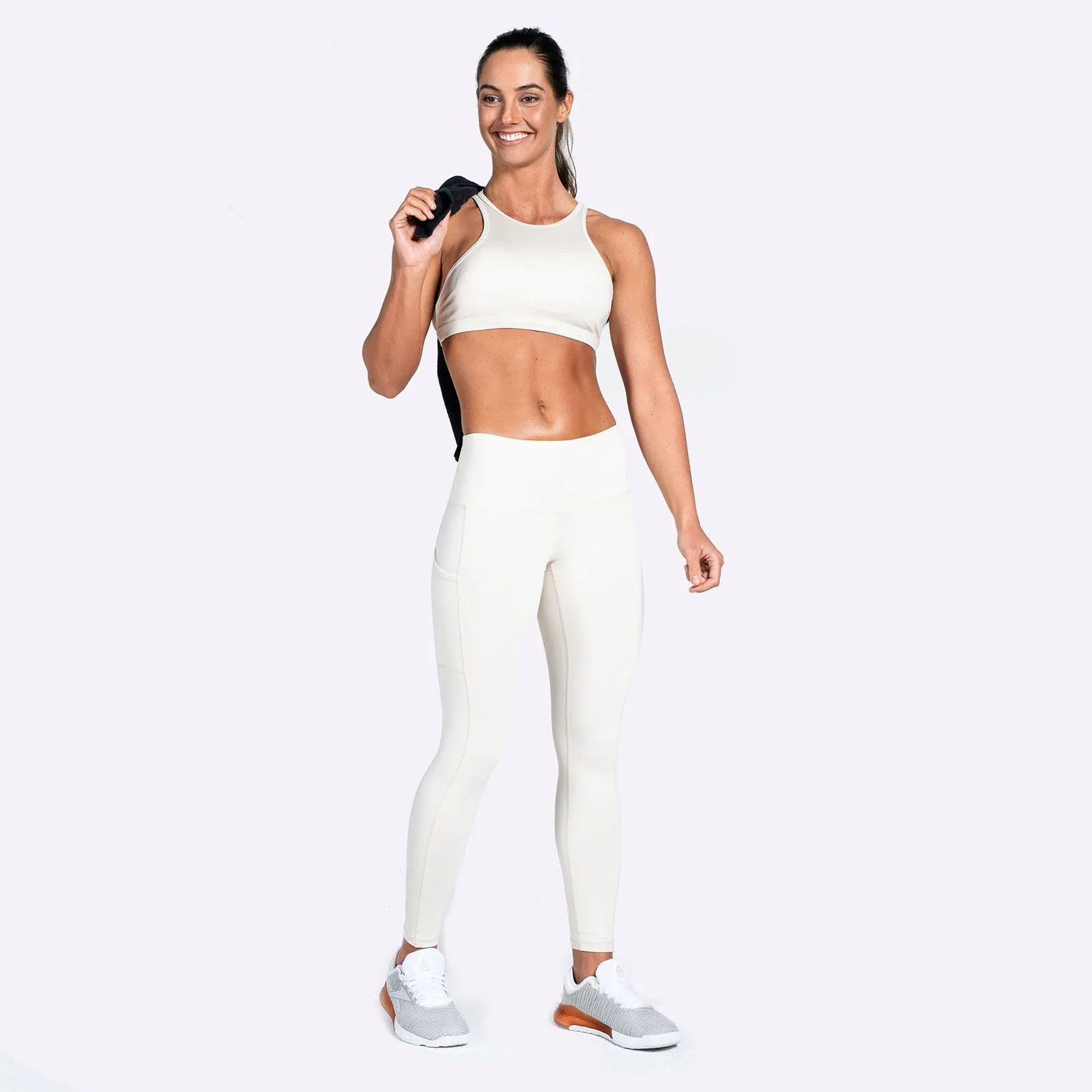 The Brave - Women's Elevate 7/8th Tights - Stone