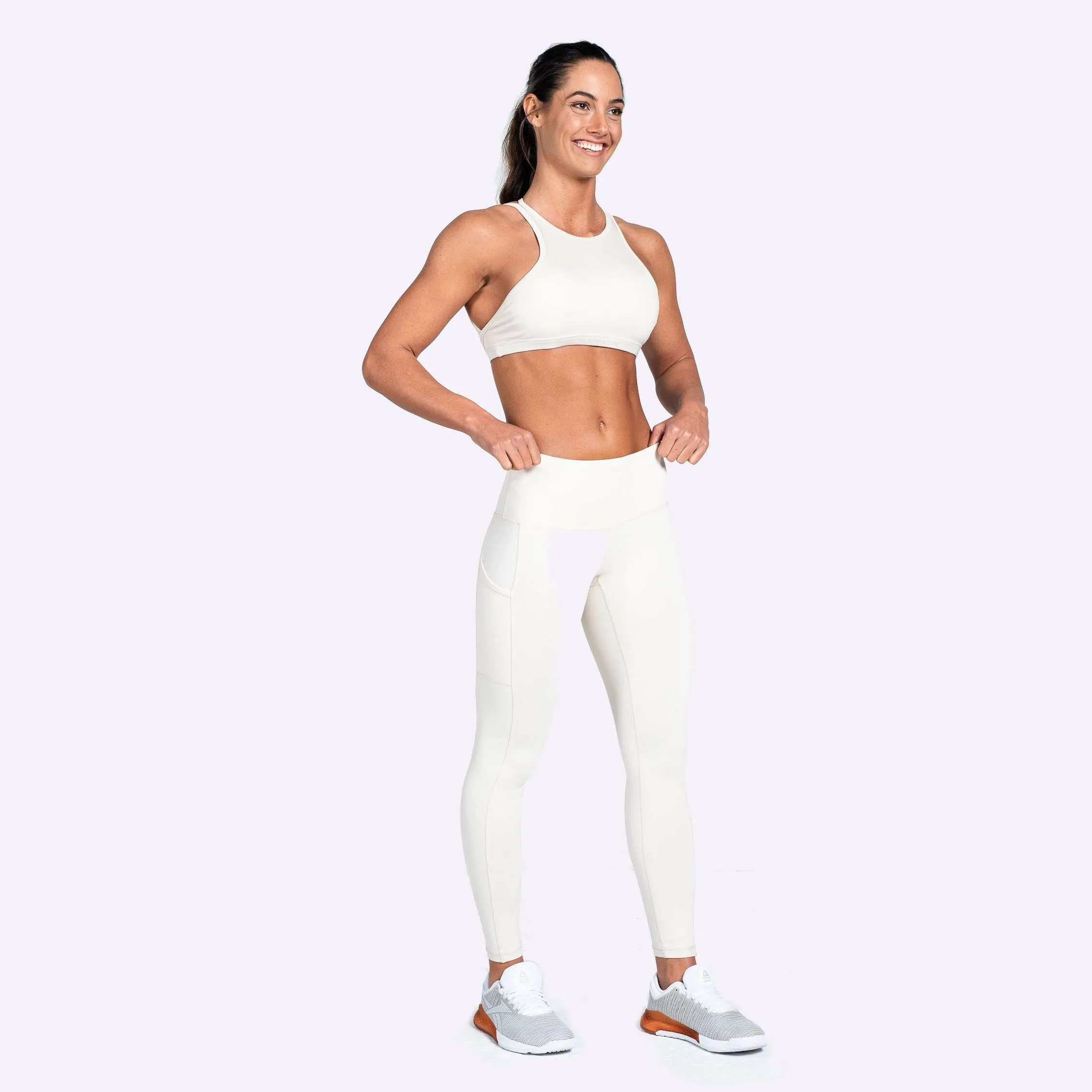 The Brave - Women's Elevate 7/8th Tights - Stone