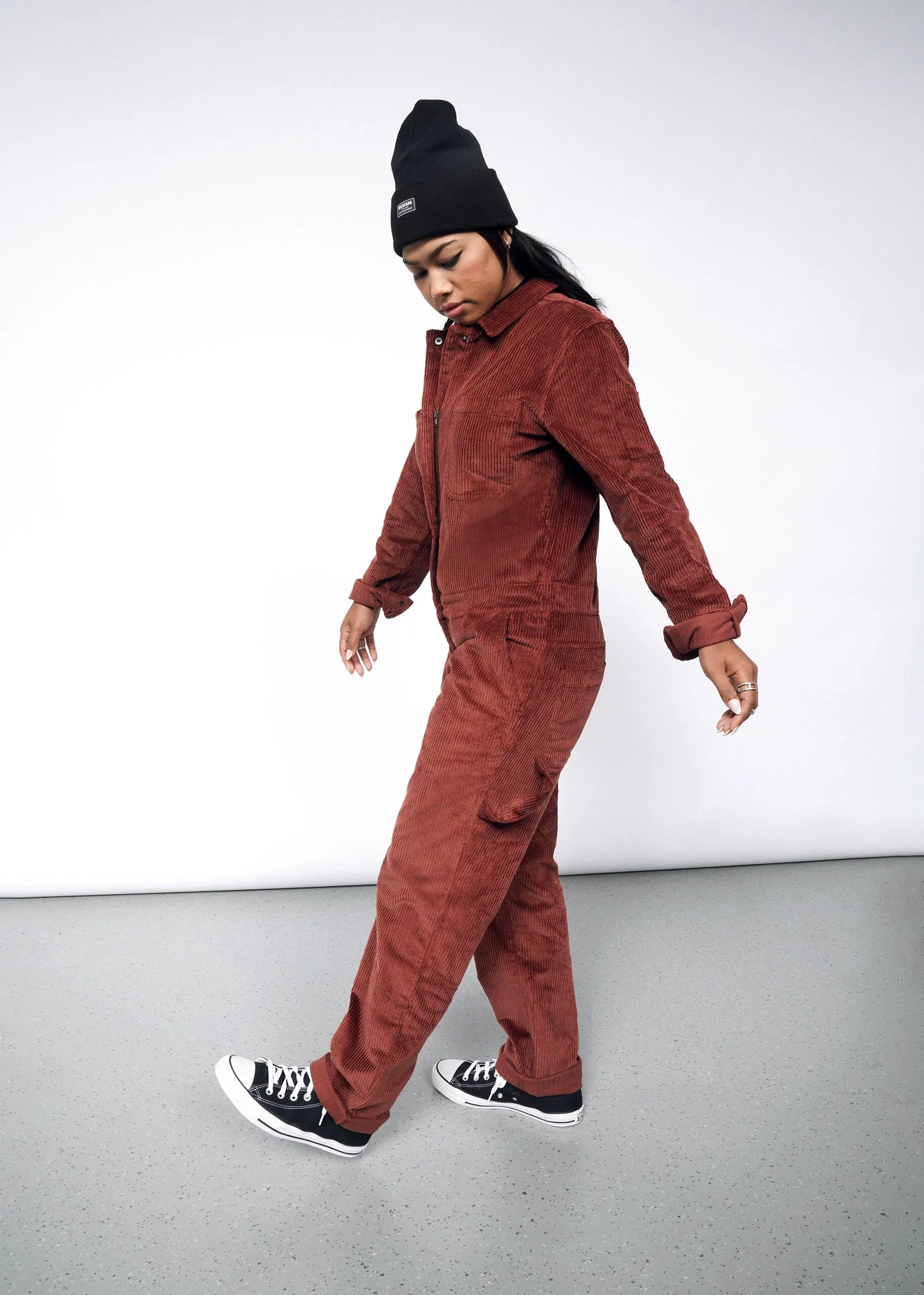 The Essential Corduroy Long Sleeve Coverall