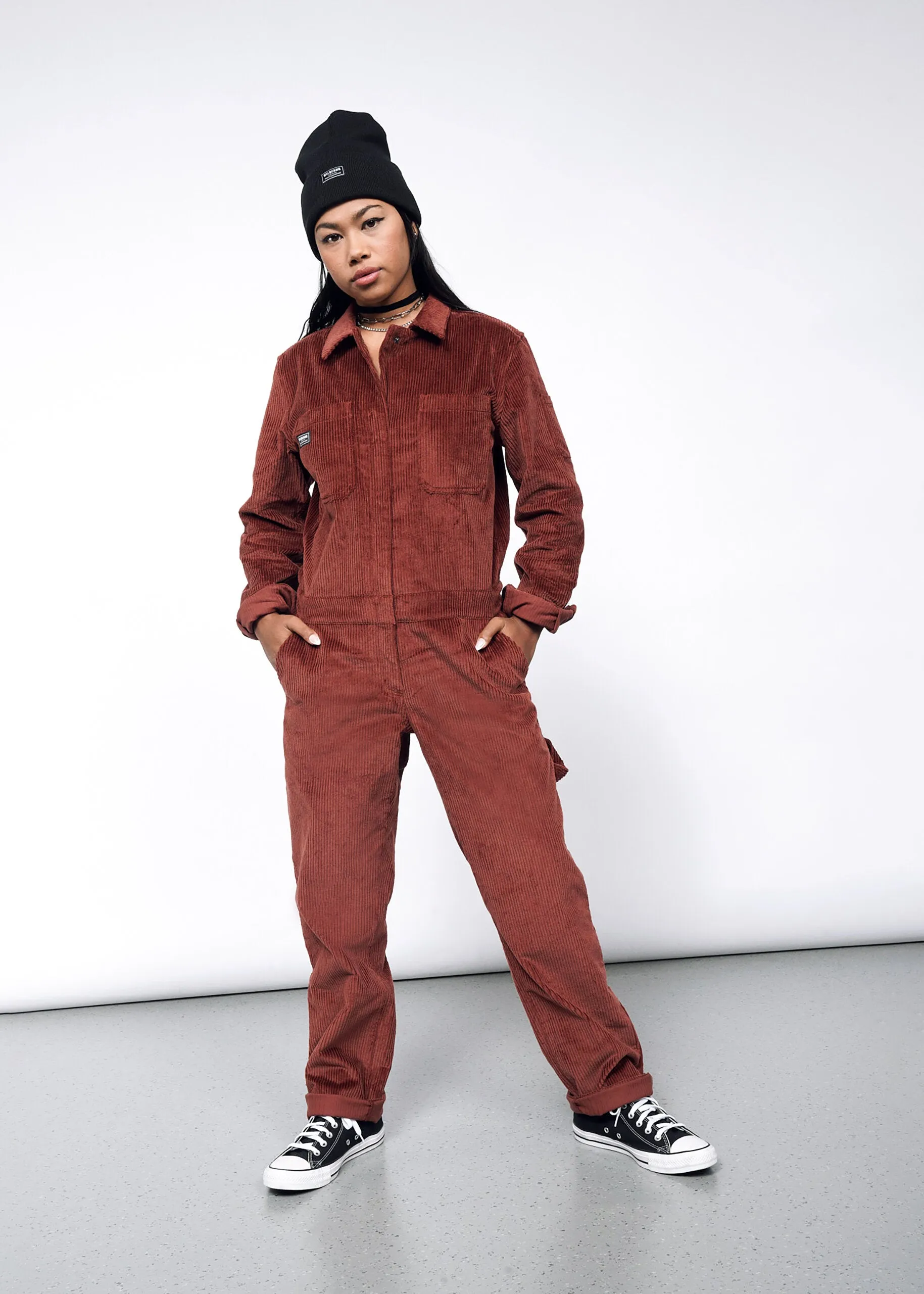 The Essential Corduroy Long Sleeve Coverall