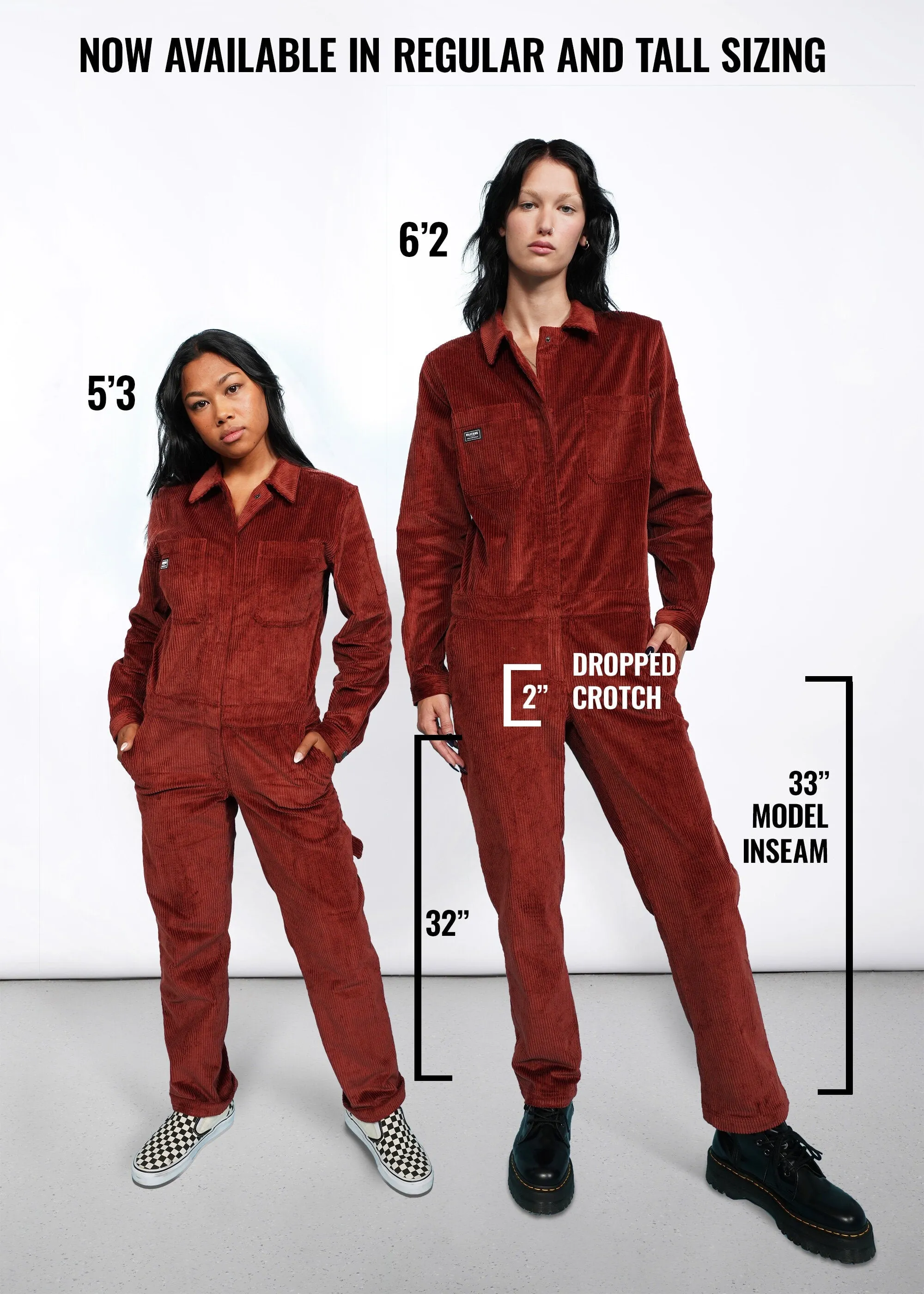 The Essential Corduroy Long Sleeve Coverall