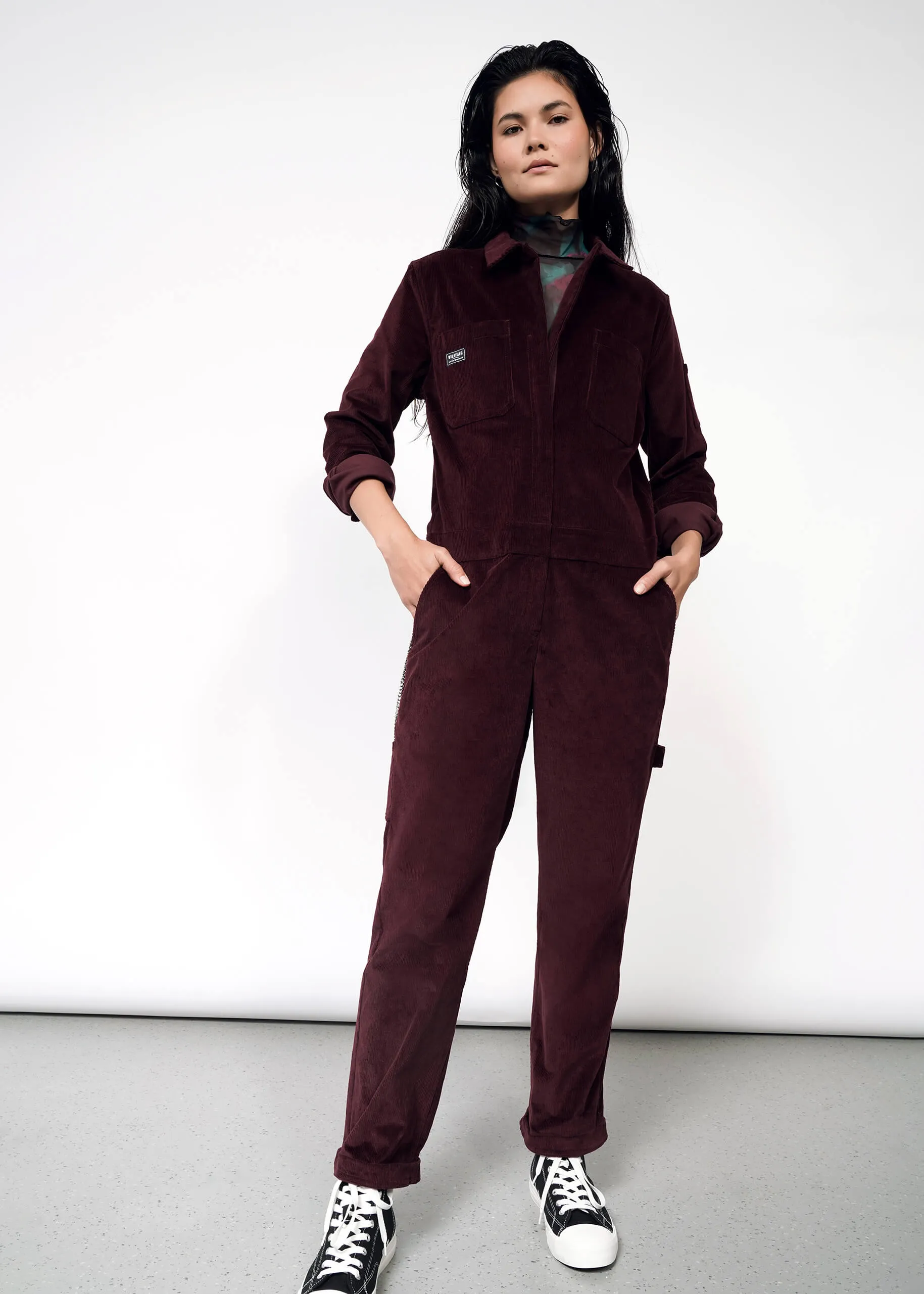 The Essential Corduroy Long Sleeve Coverall