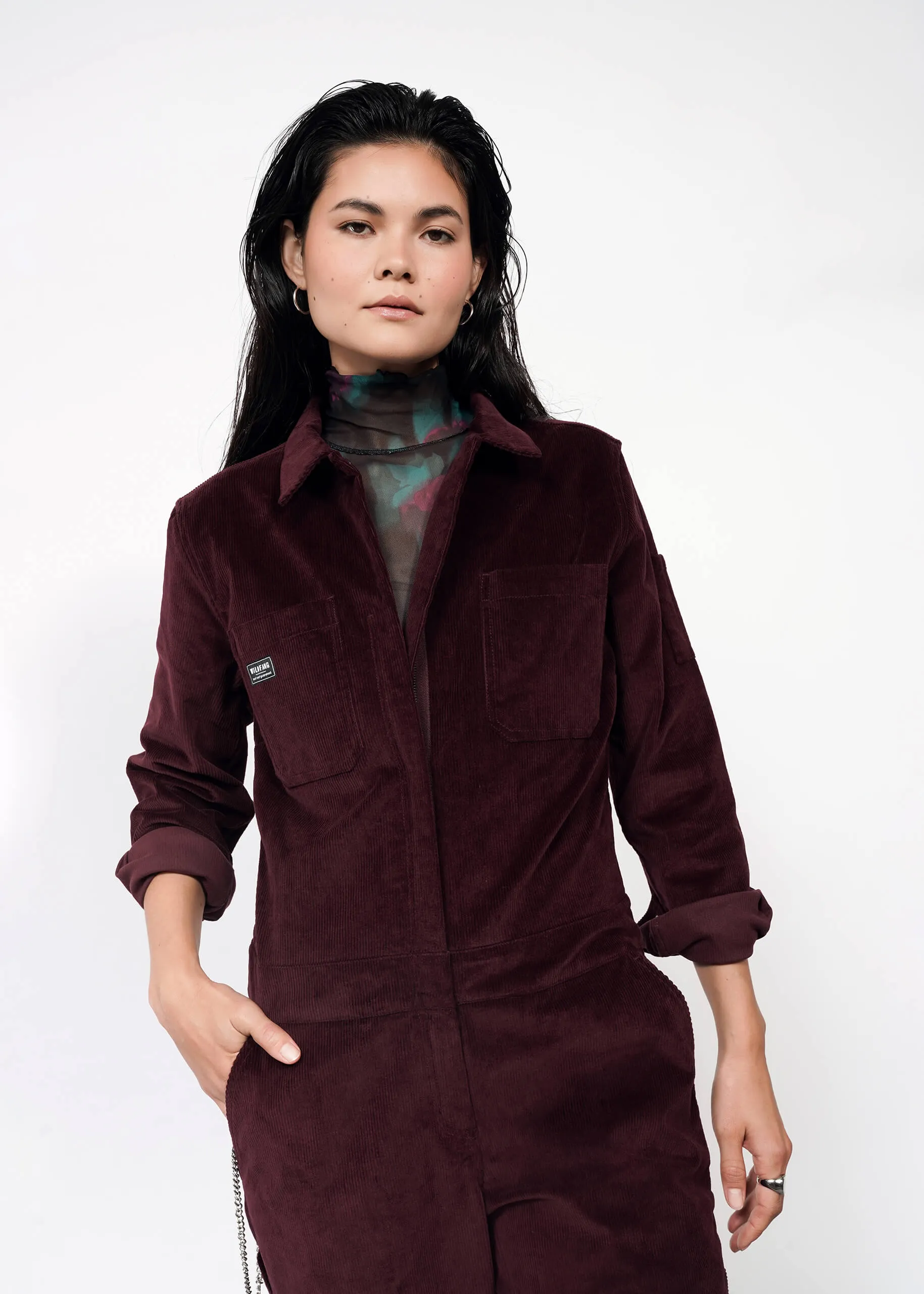 The Essential Corduroy Long Sleeve Coverall