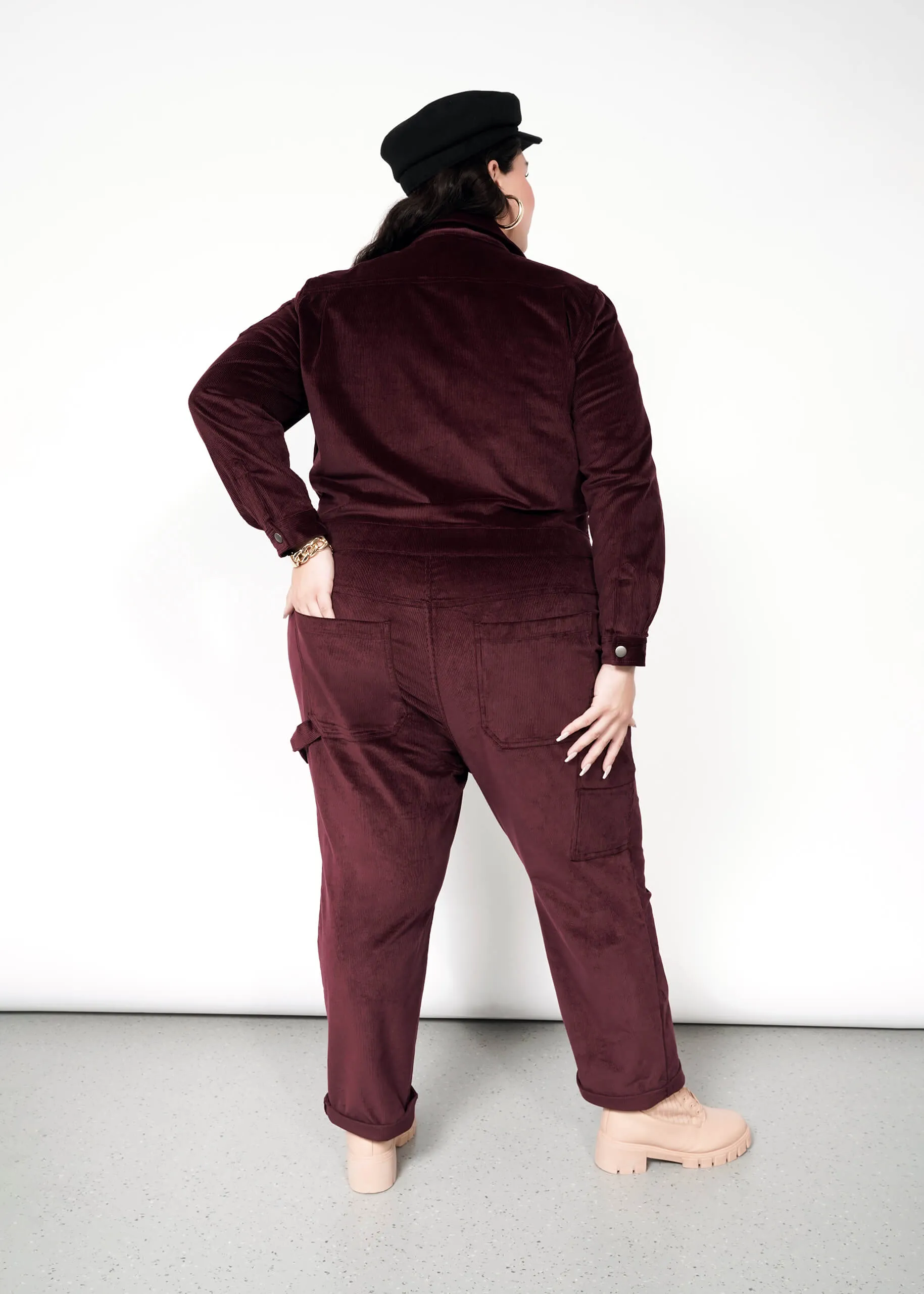 The Essential Corduroy Long Sleeve Coverall