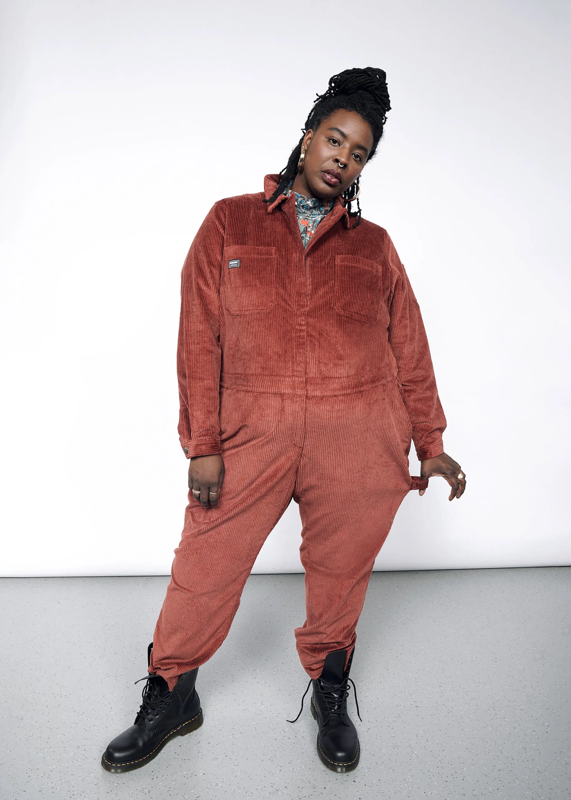 The Essential Corduroy Long Sleeve Coverall