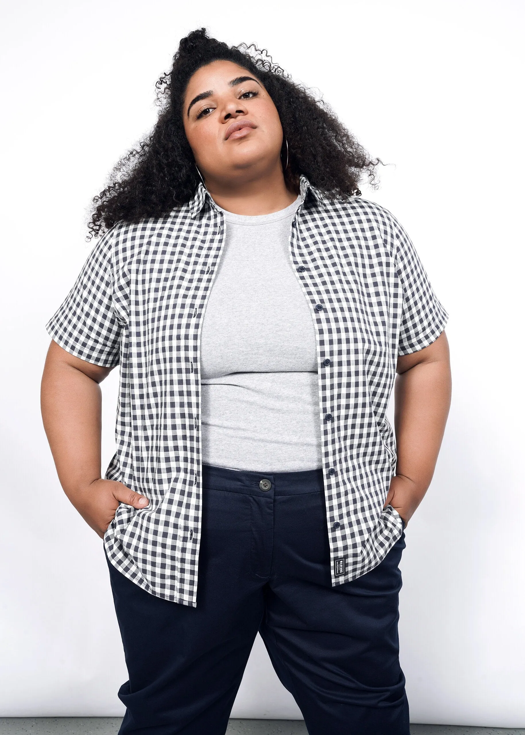 The Essential Gingham Button Up