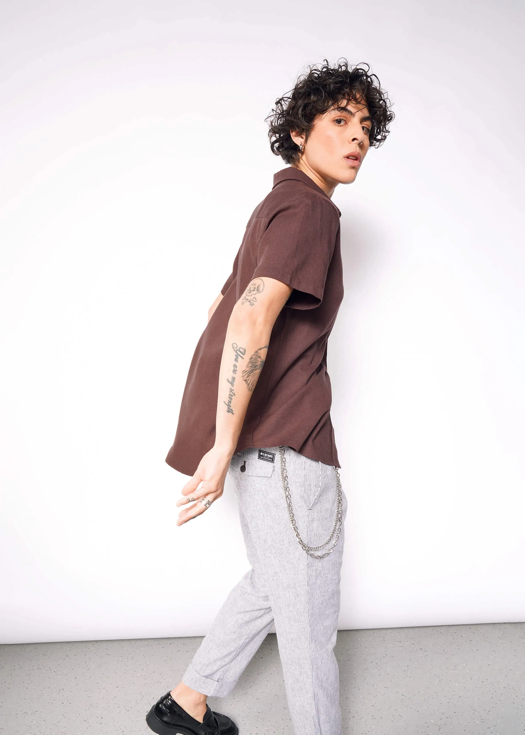 The Essential Linen Button Up