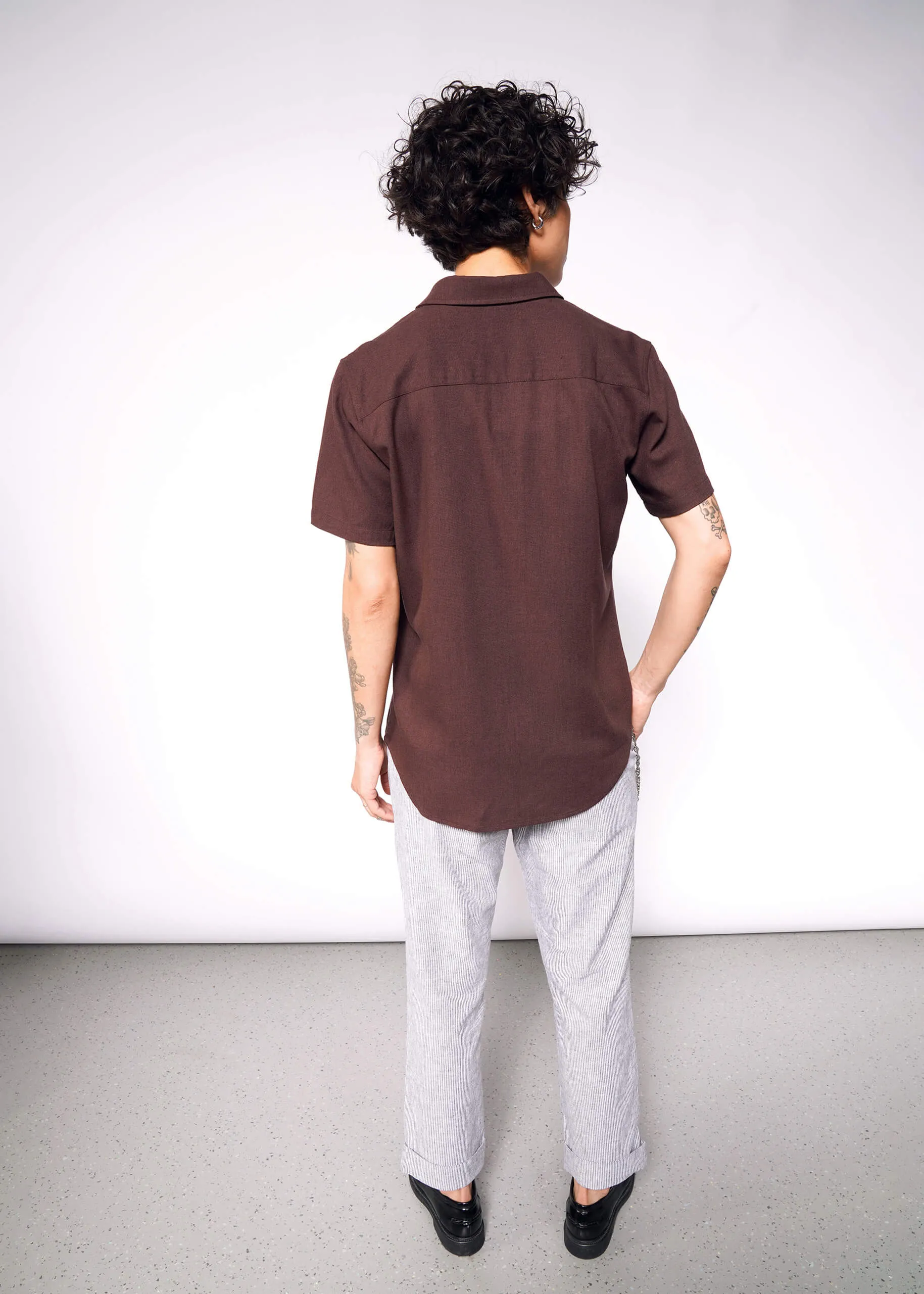 The Essential Linen Button Up