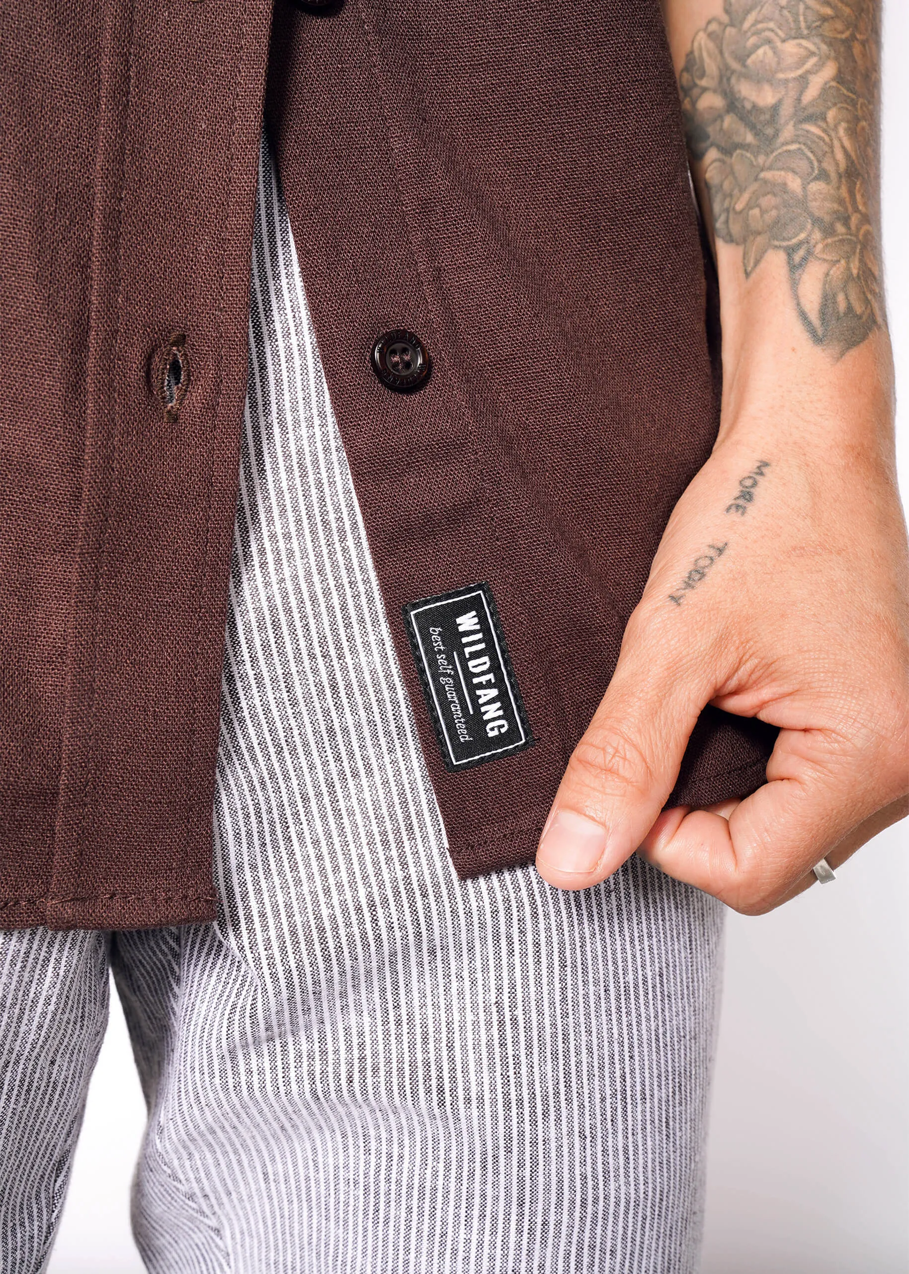 The Essential Linen Button Up