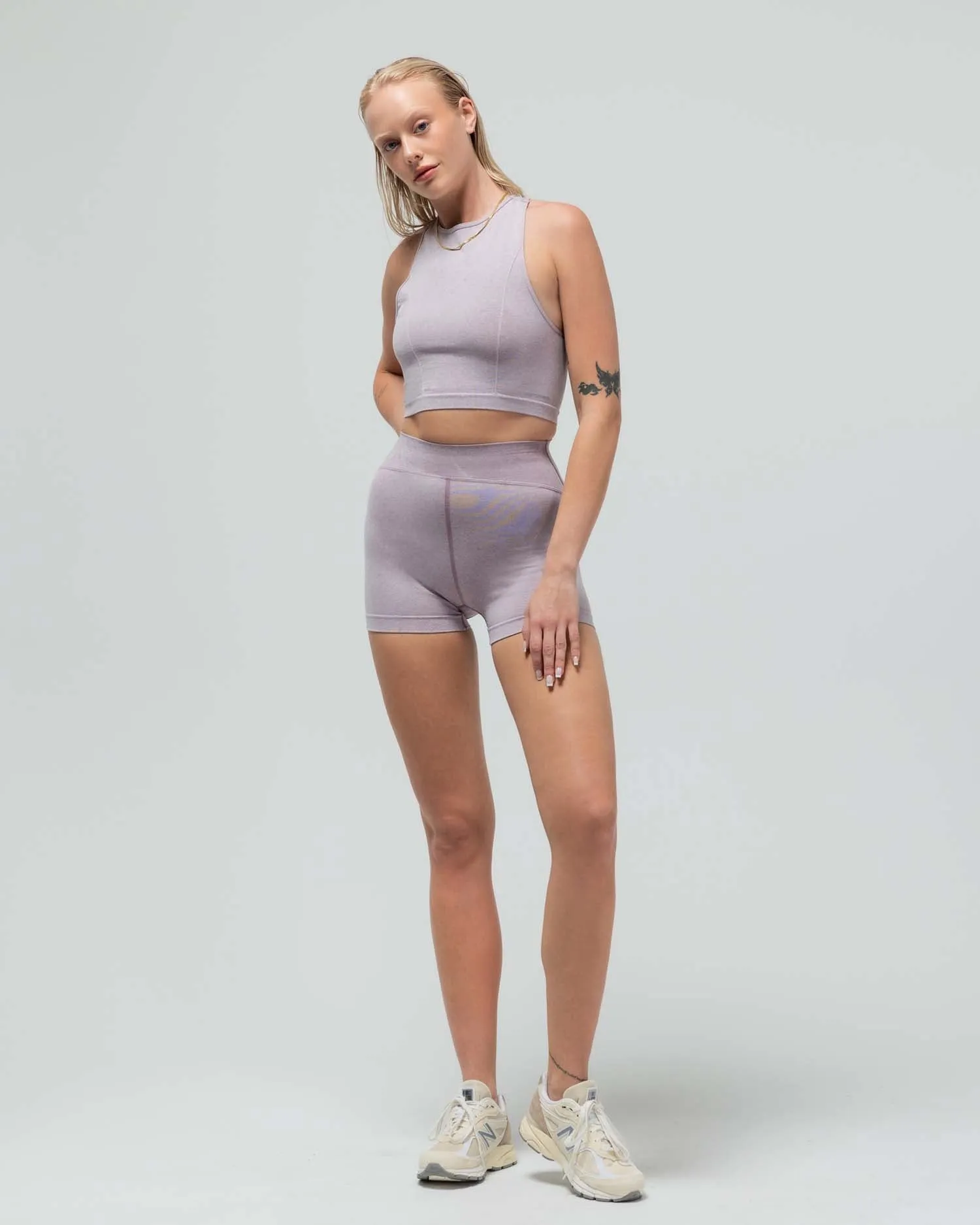 THE HEATHER CROPPED TANK