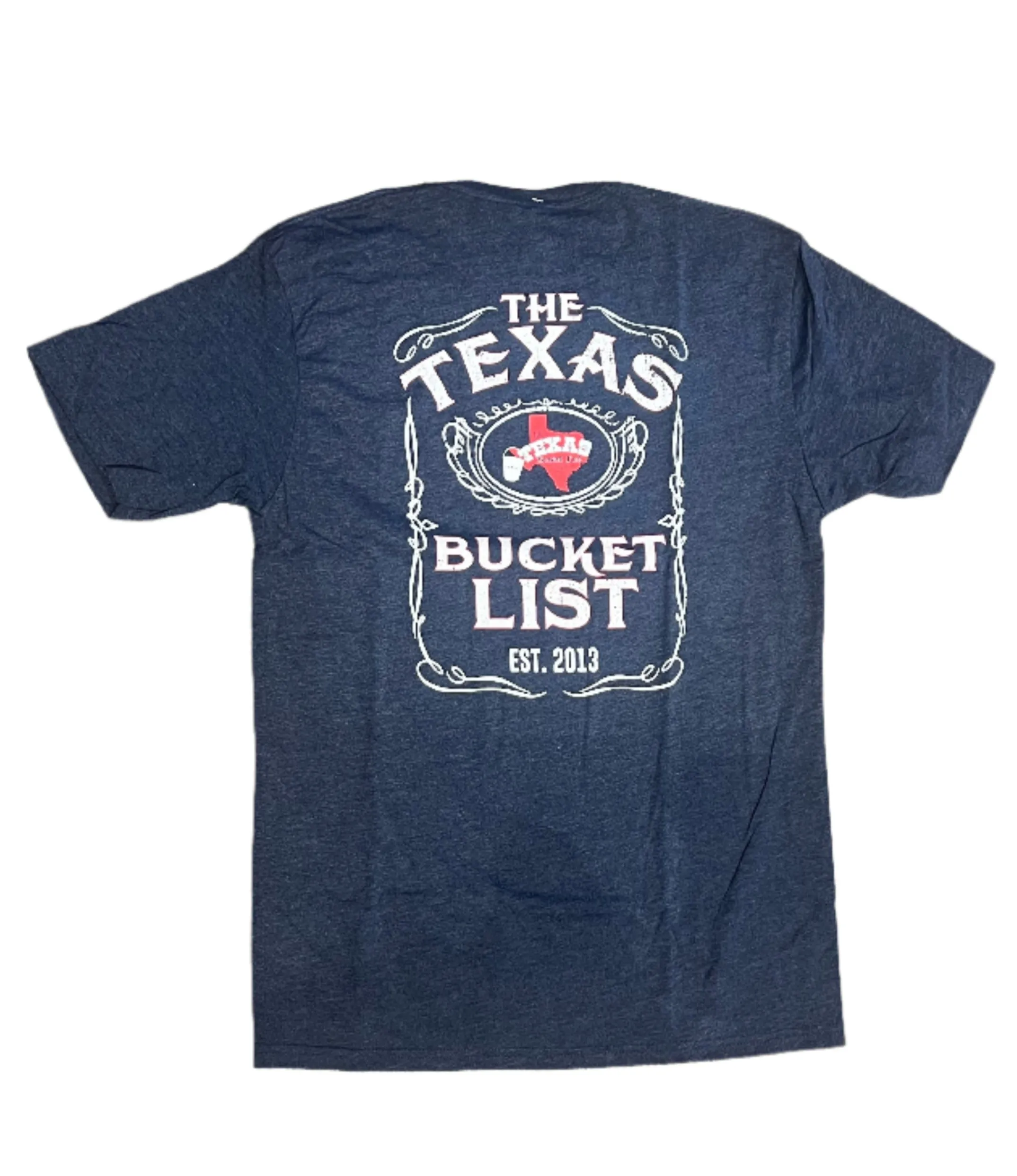 The Official Texas Bucket List Vintage Logo T-Shirt