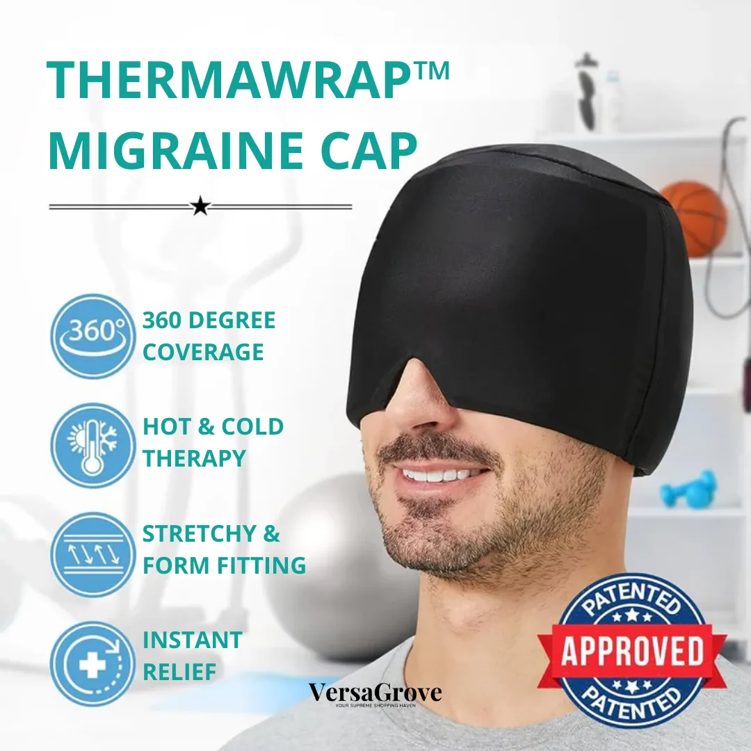 ThermaWrap™ Instant Migraine & Sinus Relief Cap