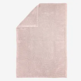 Throw / Blanket - Ellos Knitted Baby Pink