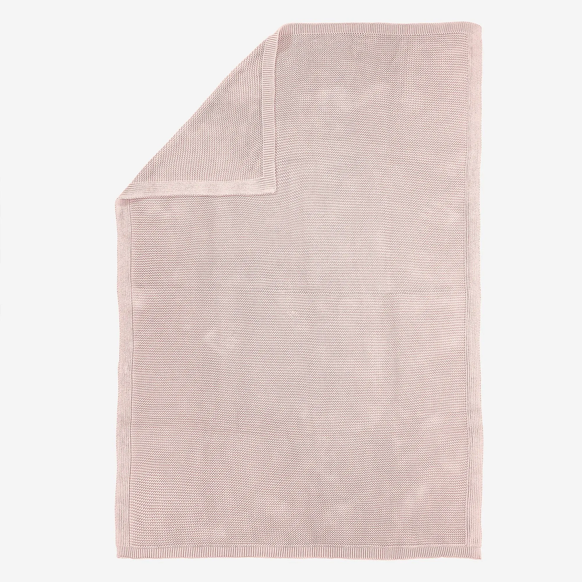 Throw / Blanket - Ellos Knitted Baby Pink
