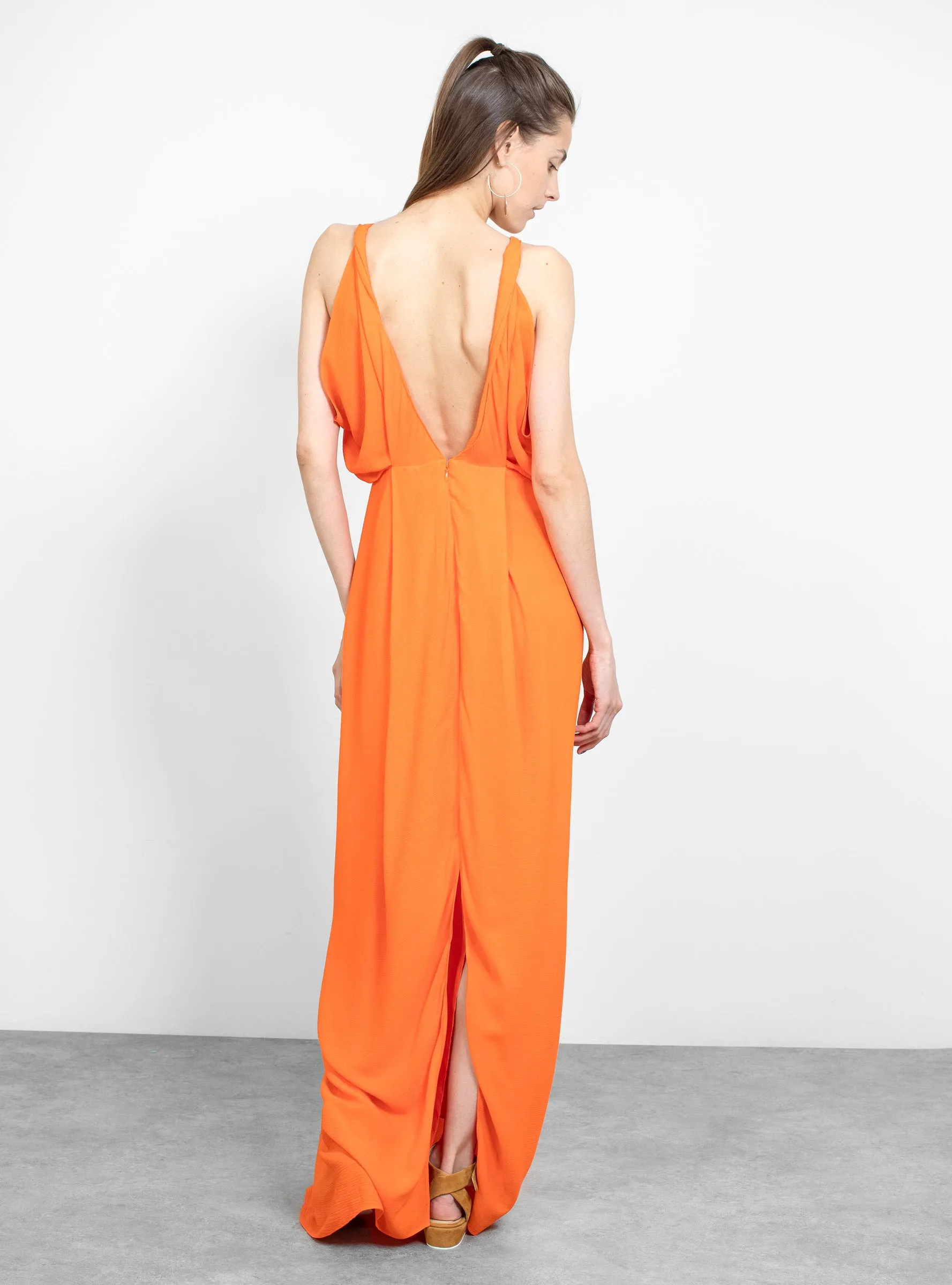 Token Dress Sherbet Orange