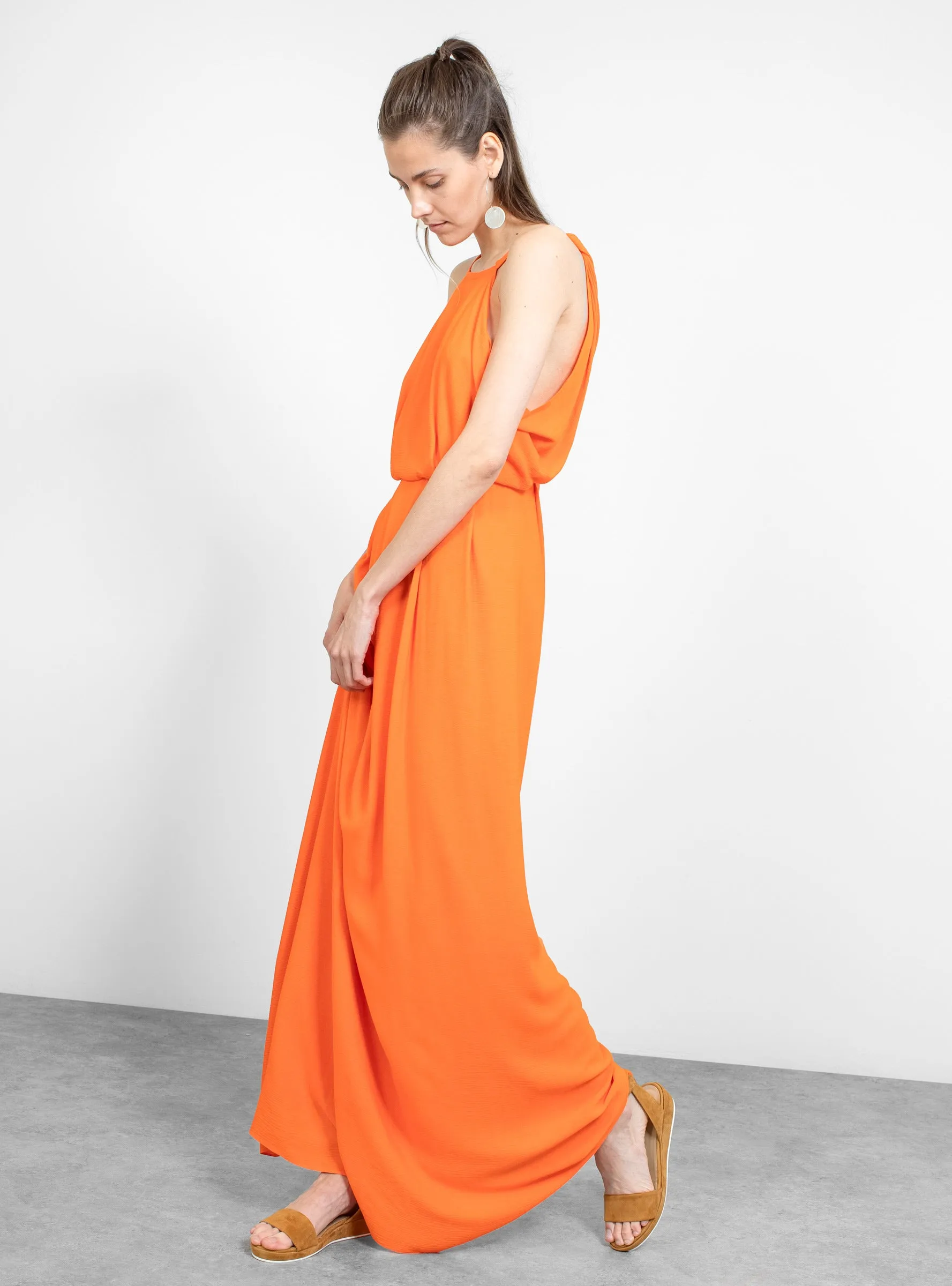 Token Dress Sherbet Orange