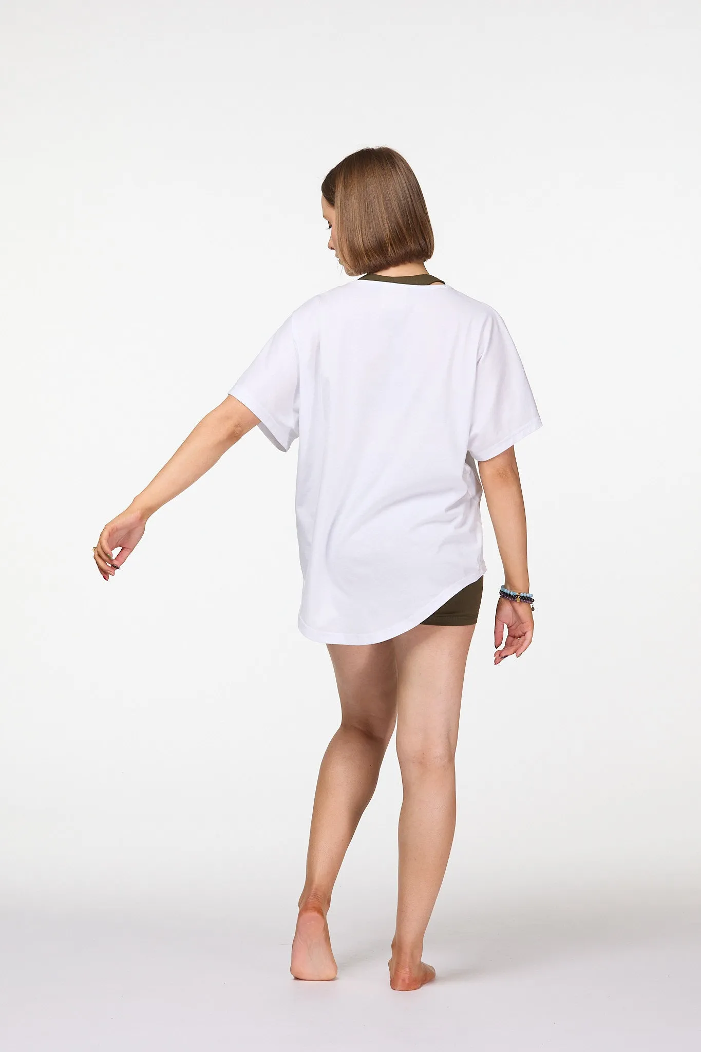 V-Neck T-Shirt | White