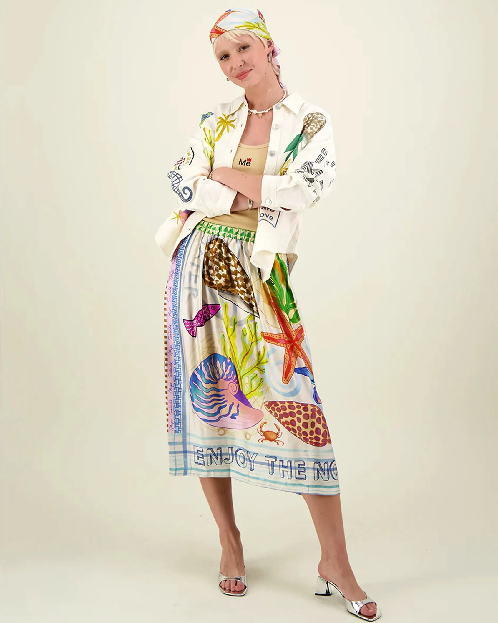 Vanessa Magic Ocean Skirt