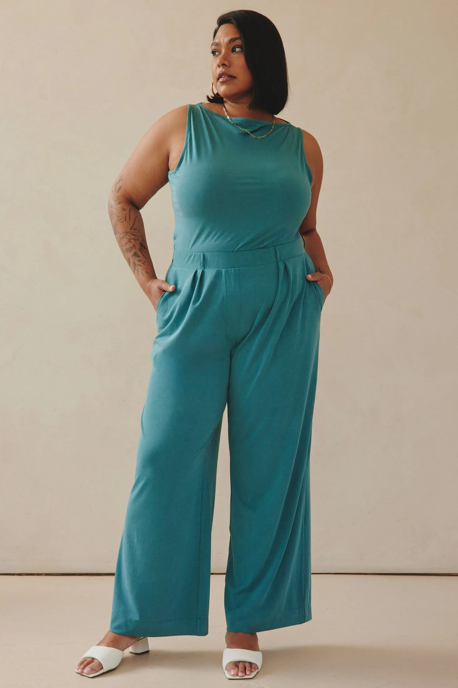 Venice Top - Teal