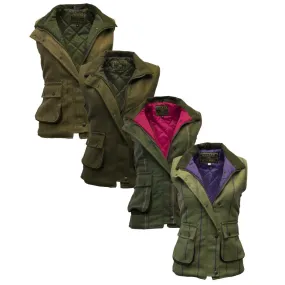 W & H Ladies Derby Tweed Bayston Gilet