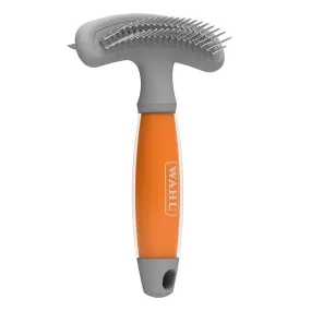 Wahl Double Row Rake & Shedding Blade with Orange Gel Handle - DECEMBER SPECIAL OFFER - 13% OFF