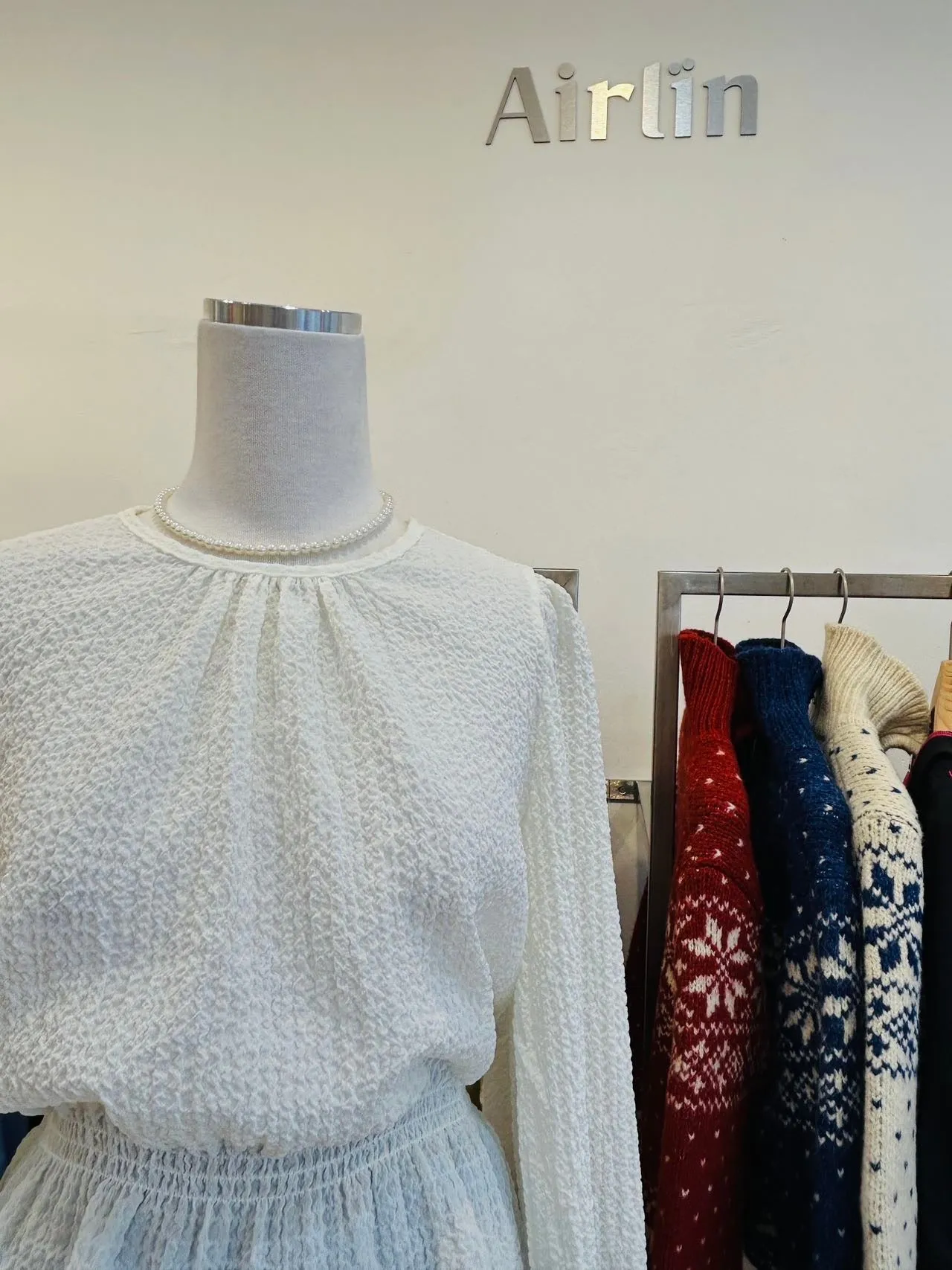White chiffon blouse