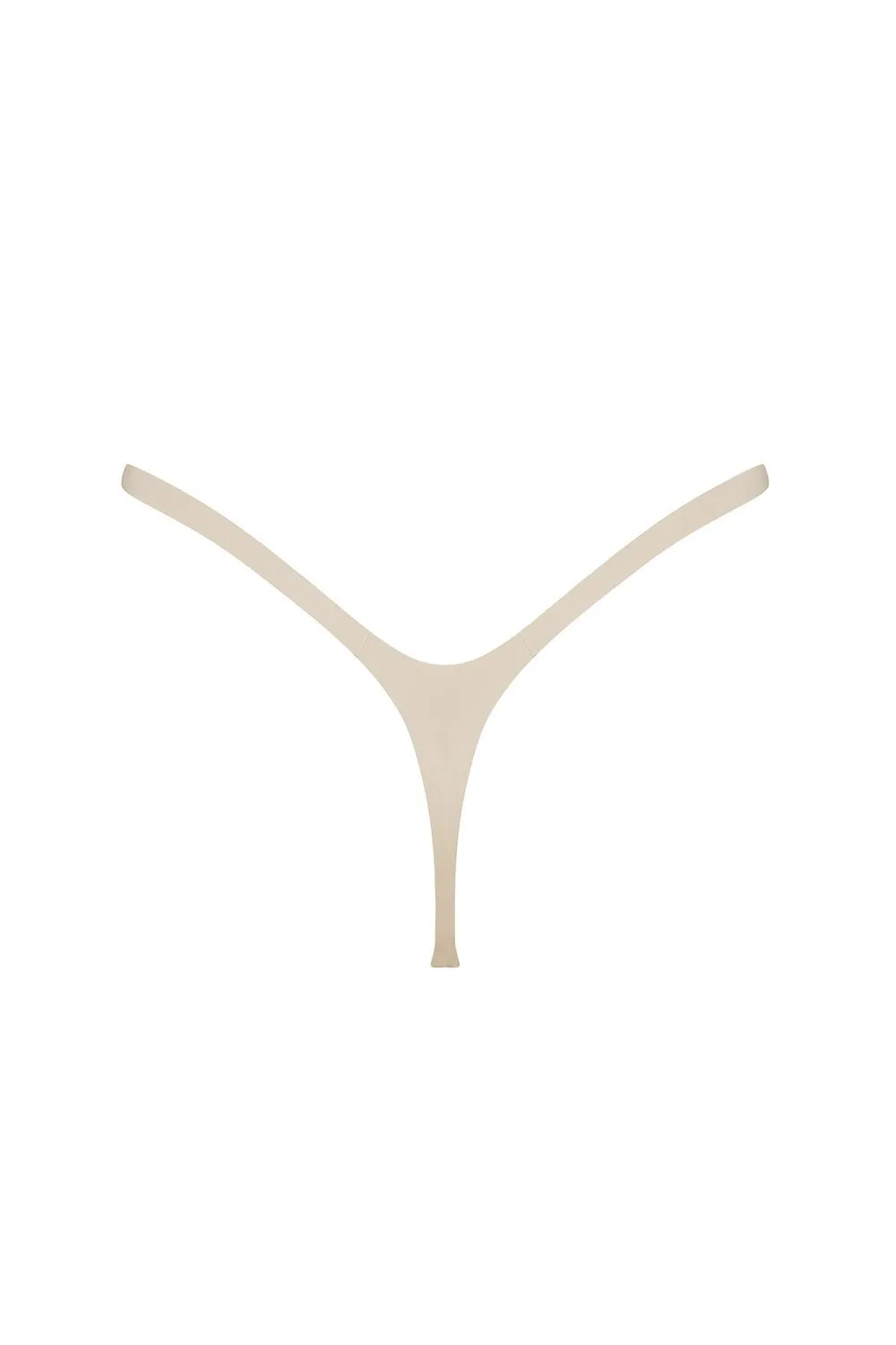 White Ivory Latex G-String
