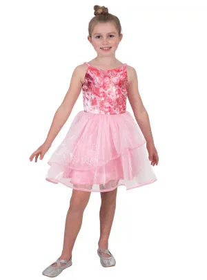 Wicked Girls Classic Pink Glinda Costume