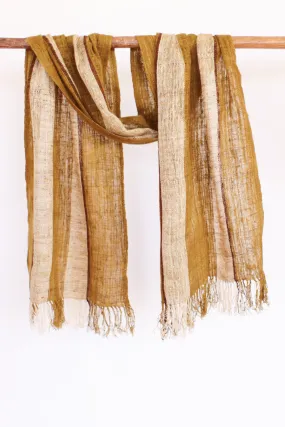 Wild Silk Scarf Passion Fruit   Natural, Medium