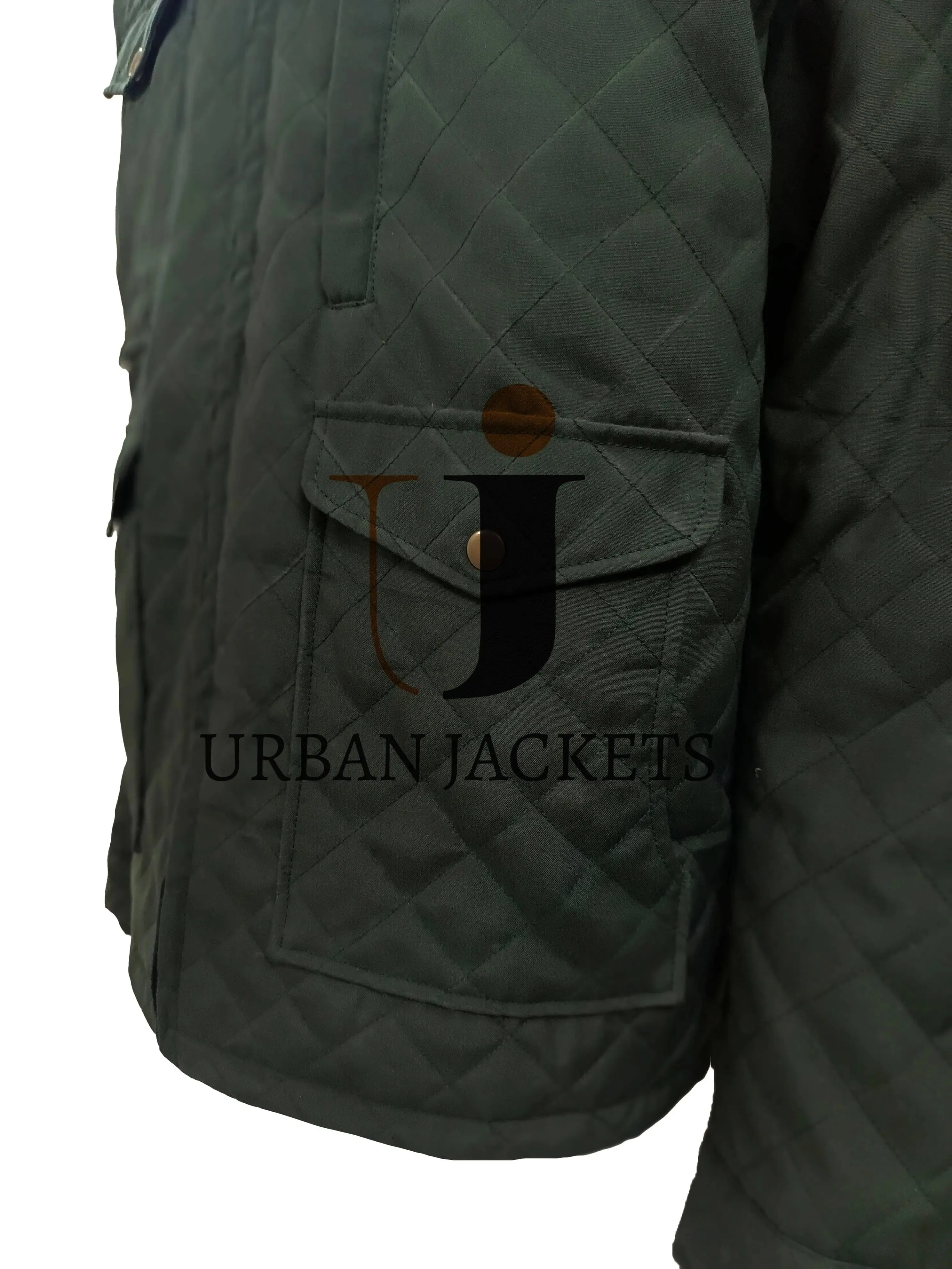 Yellowstone John Dutton Green Quilted Jacket
