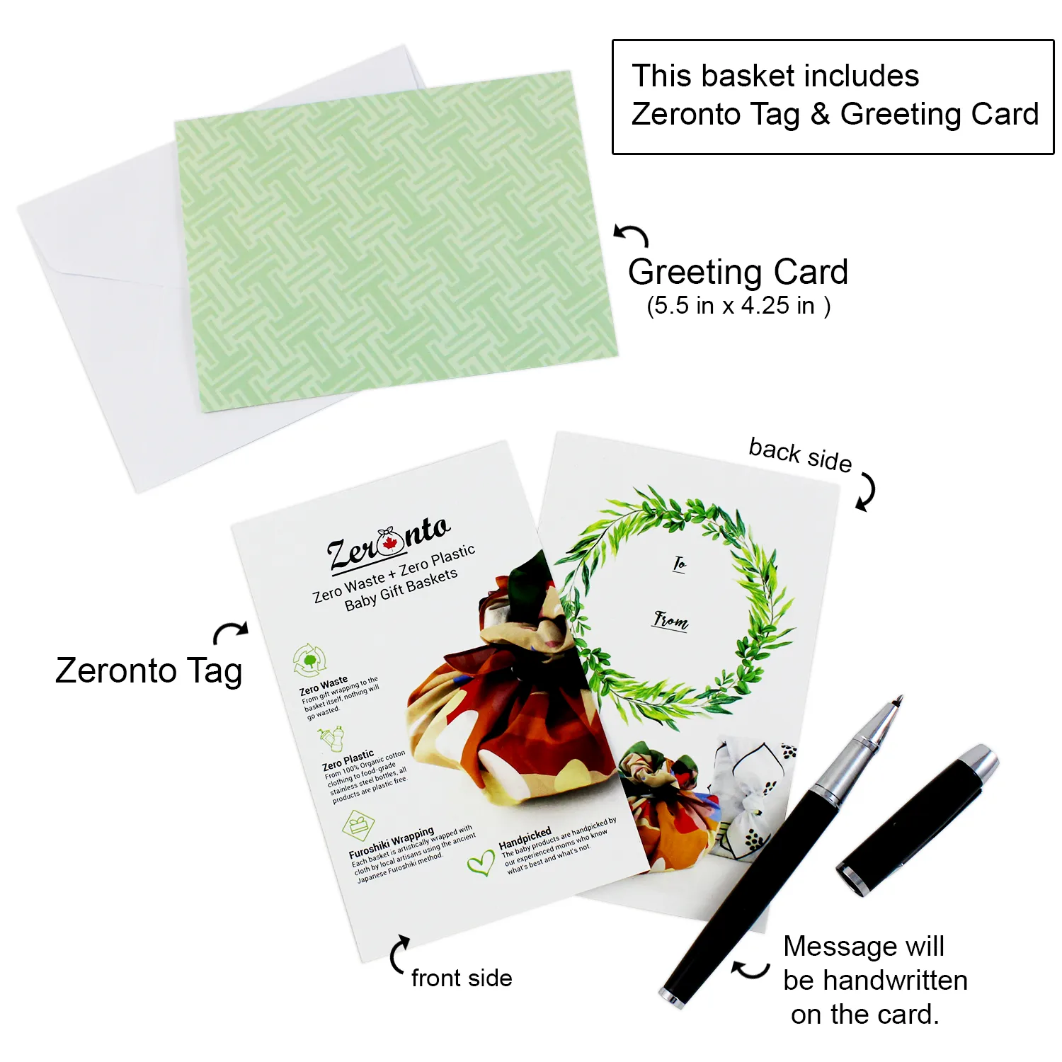 Zeronto Baby Gift Basket - Happy Bears