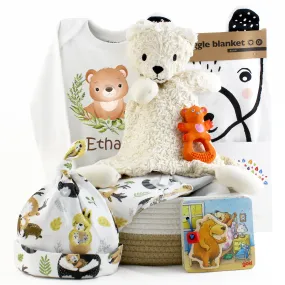 Zeronto Baby Gift Basket - Happy Bears