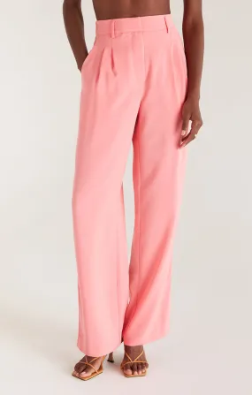ZSU Coral Twill Wide Leg Pant